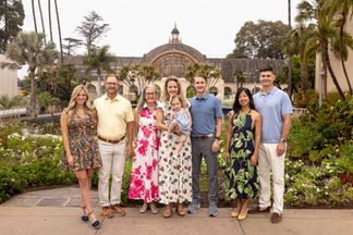 family portraits at balboa park san diego