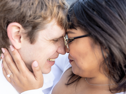 Erika and Brendan Engagement Photography November 25, 2023 Pasadena City Hall, Pasadena, CA