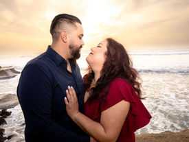 Gracie and Isaac's Engagement Session December 26, 2023 Sunset Cliffs San Diego, California