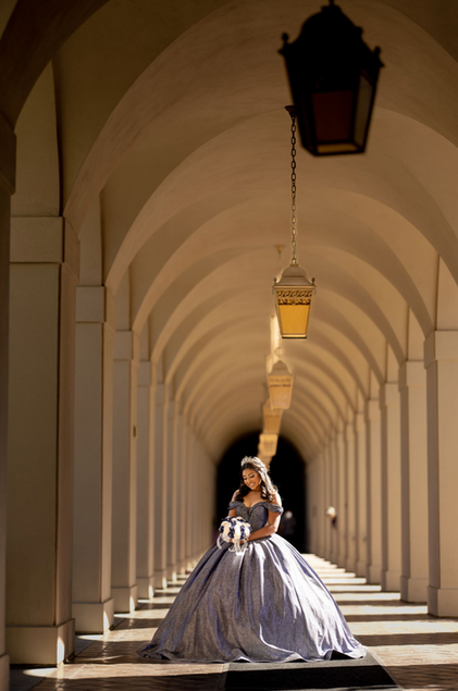 Pasadena City Hall Photographer LA Digital Photo Quinceanera portraits of young lady during her birthday