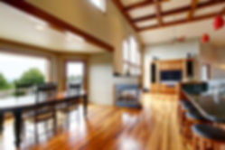 Refinished hardwood floors