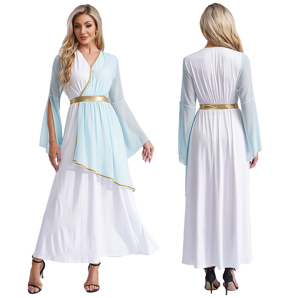 Thumbnail: Womens Ancient Greek Costume Roman Queen Princess Cosplay Costume Ancient Toga G