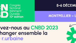 CONGRES NATIONAL BATIMENT DURABLE 10ème édition