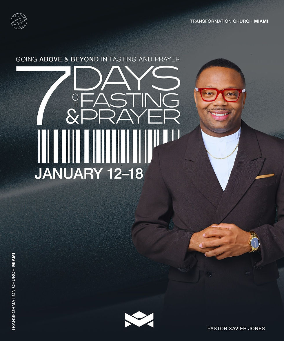 7 Days of Prayer & Fasting