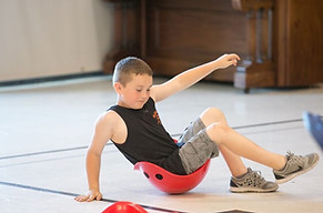 Working on balance and improving concentration by increasing production of acetylcholine.