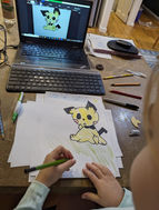 Live online cartooning incursion via Zoom for primary school students Australia-wide