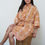 Thumbnail: Hand Dyed Batik Robe Kimono, 100% Cotton Soft, Ora