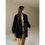Thumbnail: "Moon Serenade" High-luxury imported velvet mink woven fur coat mid-length mink 