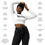 Thumbnail: Queen Women's Long-Sleeve Crop Top