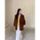 Thumbnail: "Moon Serenade" High-luxury imported velvet mink woven fur coat mid-length mink 