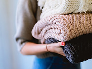 A Pile of Sweaters