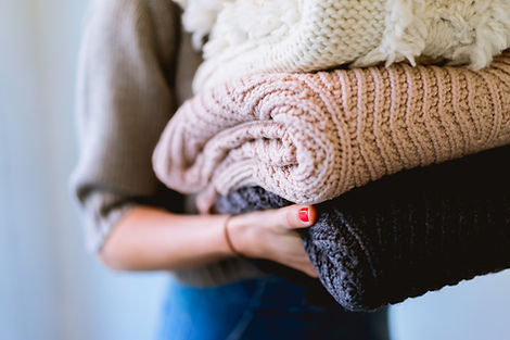 A Pile of Sweaters