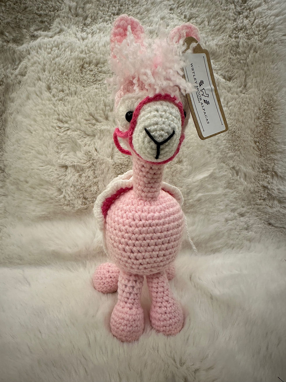 Thumbnail: Hand Made Crochet Alpaca