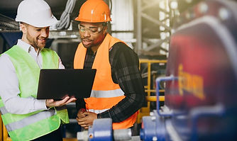 inspector african american worker factory