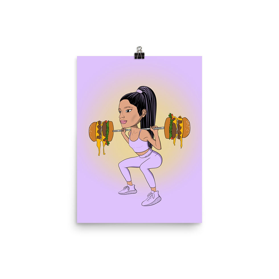 Thumbnail: Burger Day Art Poster