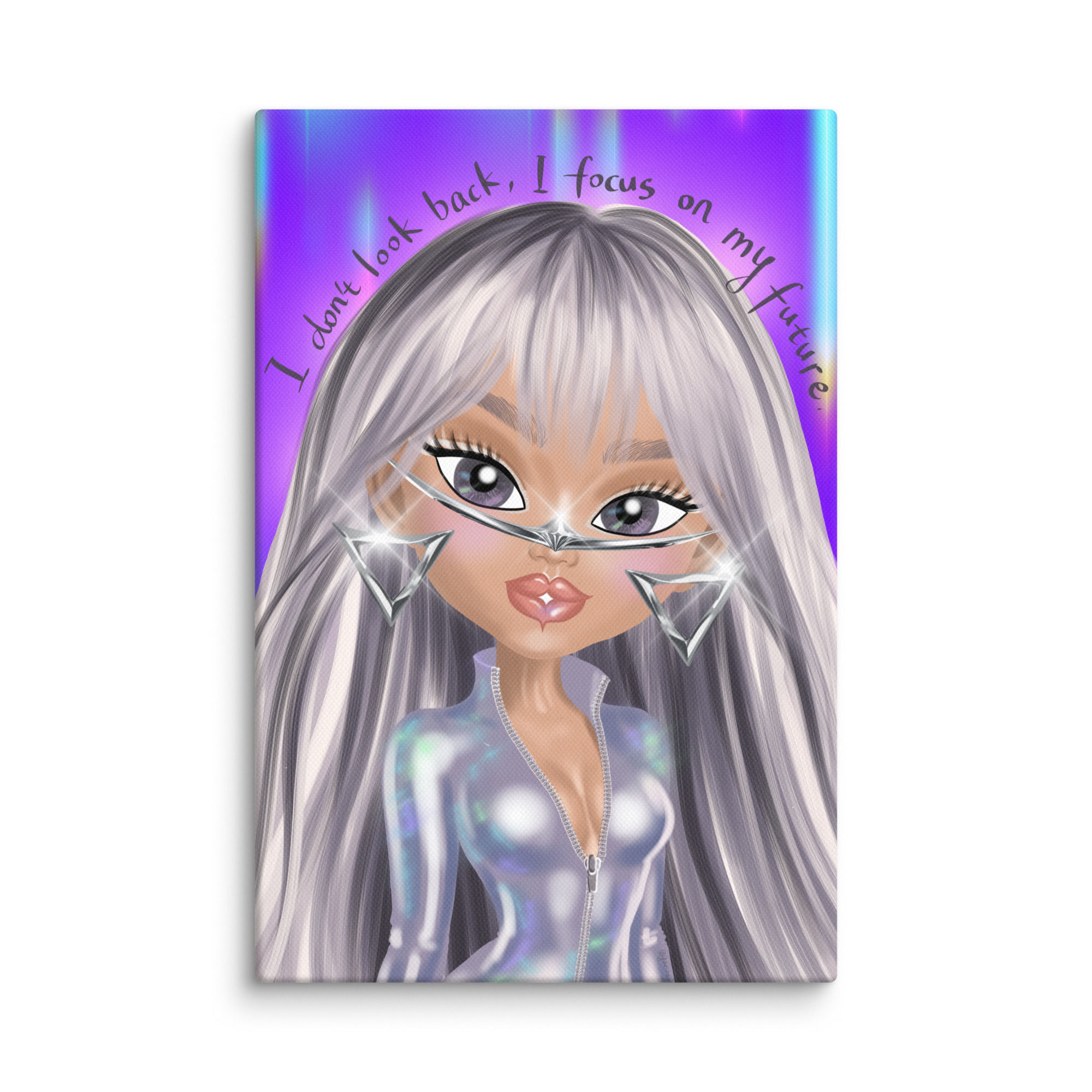 The Future Babe Canvas Print