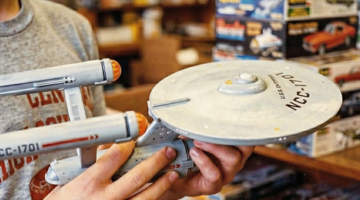 Glue, Paint and Growing up Still, the Star Trek Enterprise Model picture