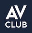 AV Club Logo.jpg, link to "Real Haunts" Documentary Film