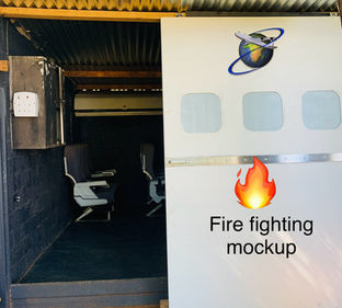 Big Sky Fire fighting mock up