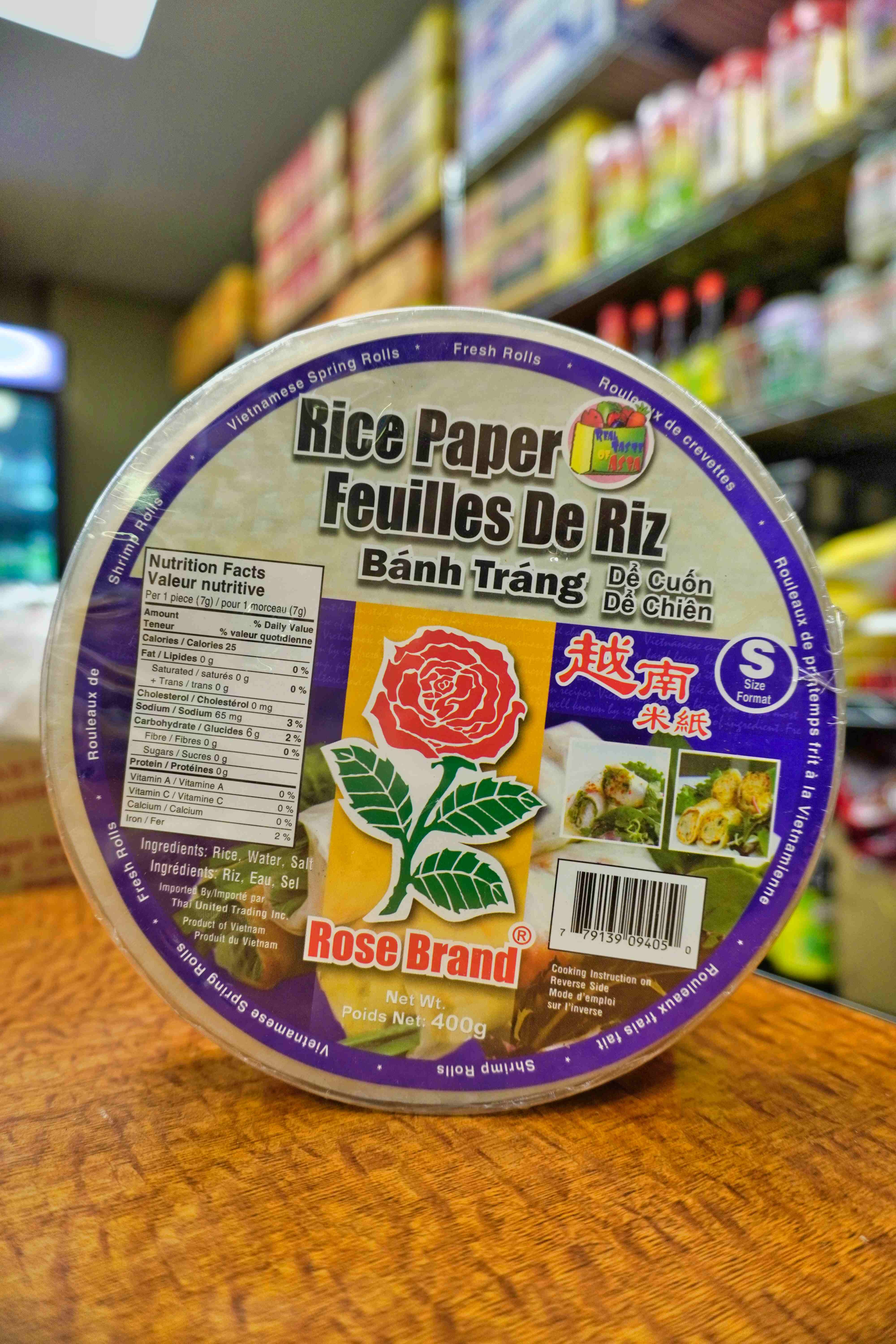 Bánh tráng Rose brand