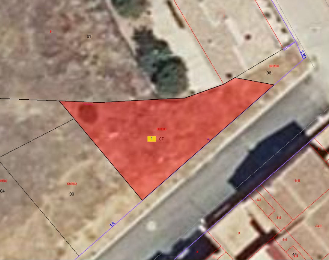 Solar de 262 m2 en Ossa de Montiel