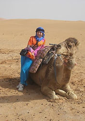 Climate change is impacting the Sahara Desert, Morocco.