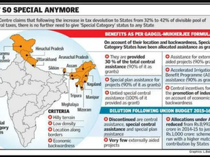Chandrababu Naidu wants Special Category Status for Andhra Pradesh