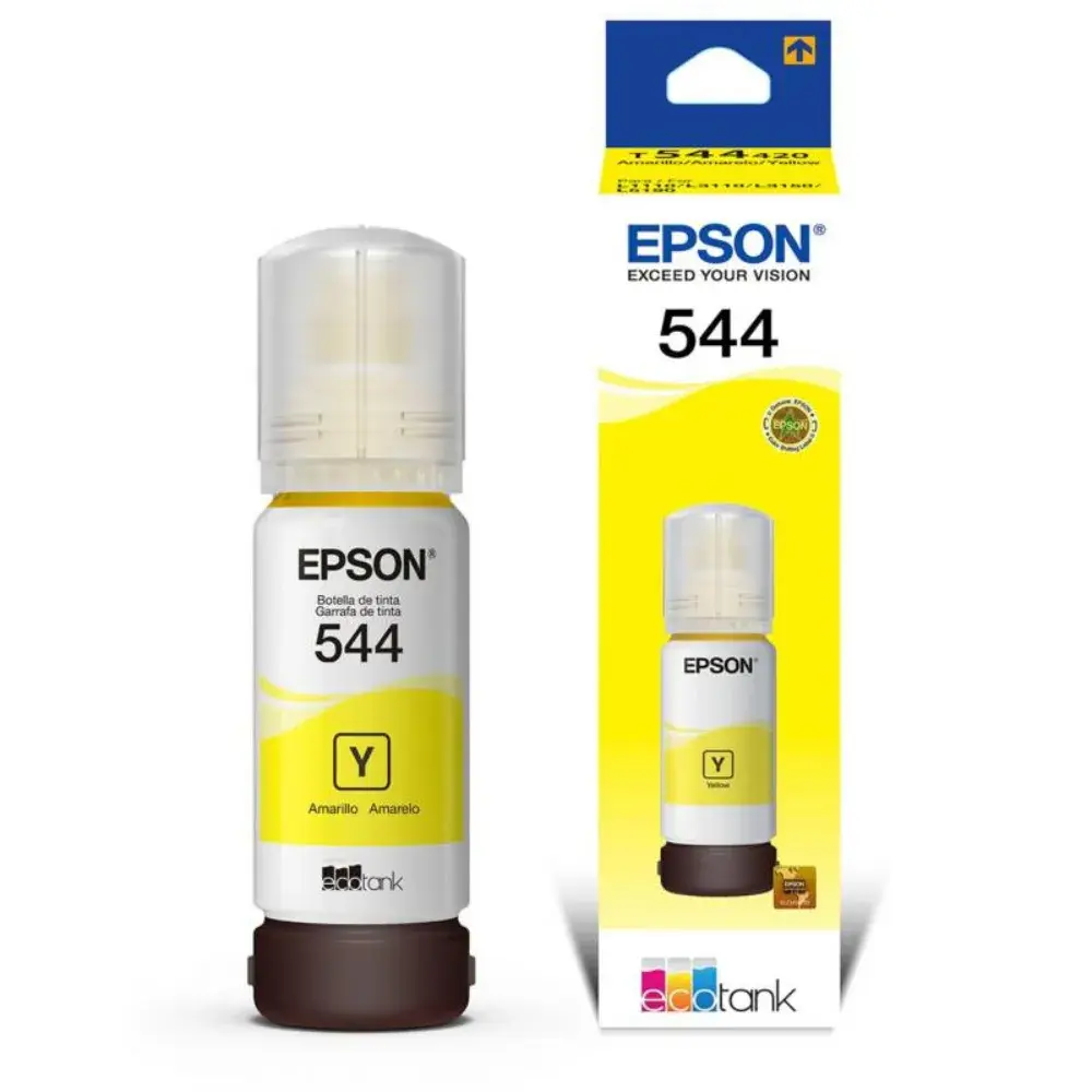 Botella de tinta Epson T544420 color amarillo