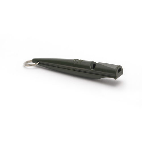 Thumbnail: Colourful dog whistle on white background