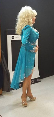 Dolly Parton On TV Set