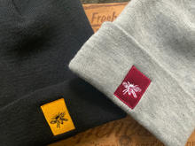 Honeybee BEEanie (Black and Gray pictured)