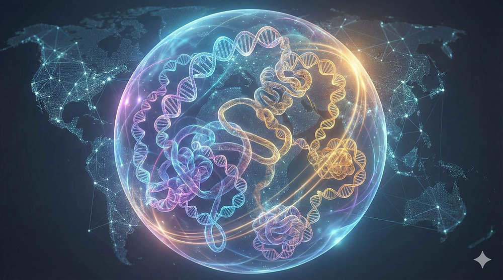 The Shape of Life: A New 4D Atlas Reveals How the Genome Folds and ...