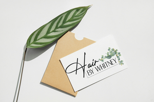 Hair by Whitney Branding
