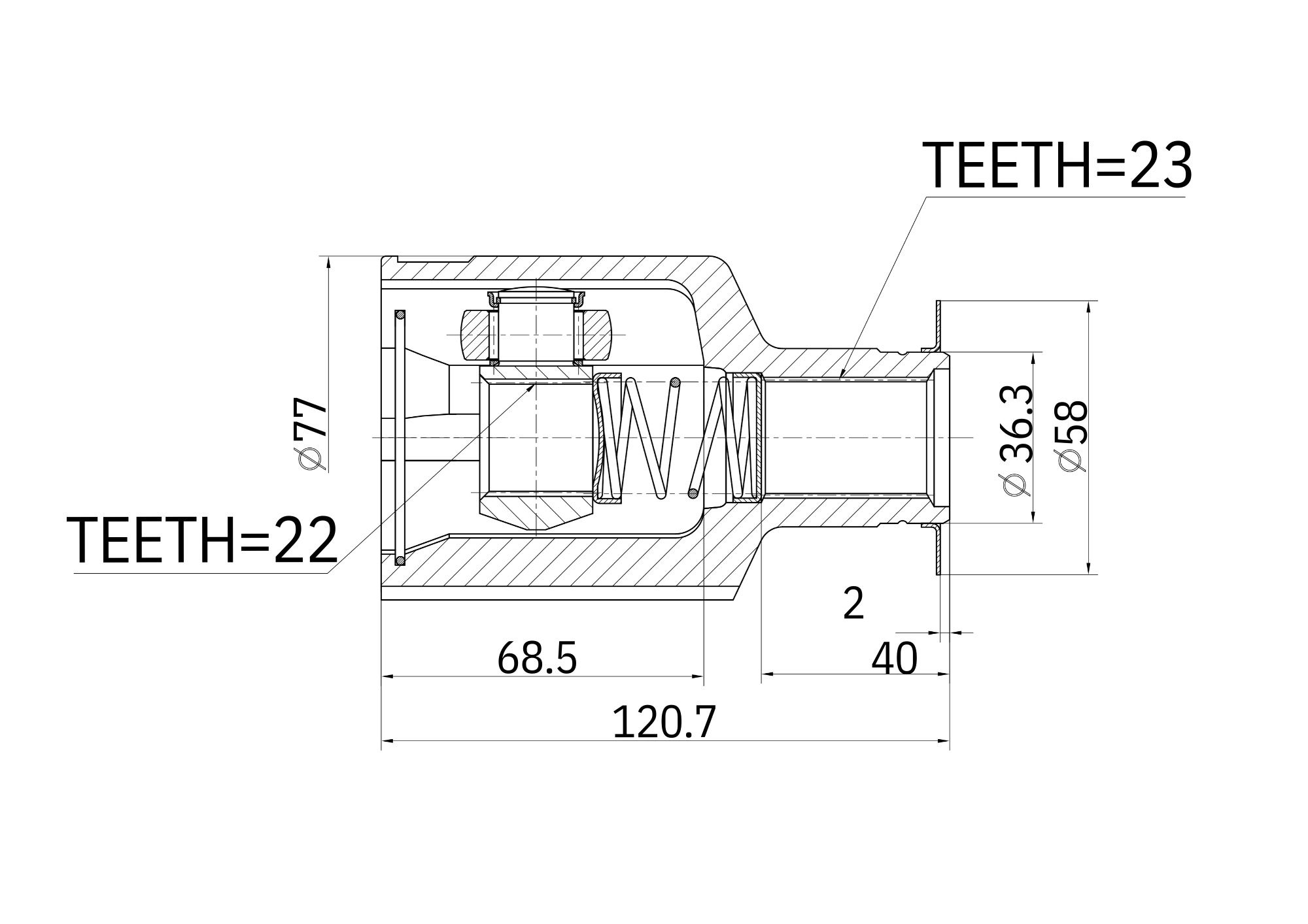 JHD Kangoo Clio C/Resorte