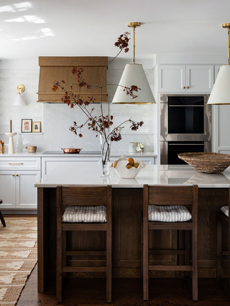 Full-service interior design project by Interiors by Jen Davidson in Glenview, Illinois featuring layered textures, custom millwork, timeless finishes, and thoughtfully designed living spaces.