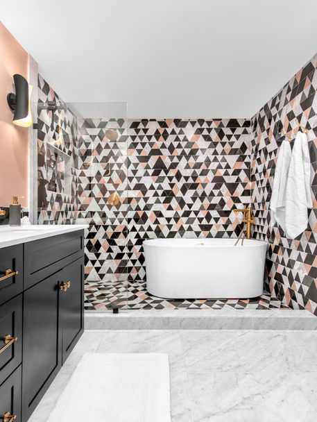 Modern Marble Bathroom Design | Studio 790 Interior Designers