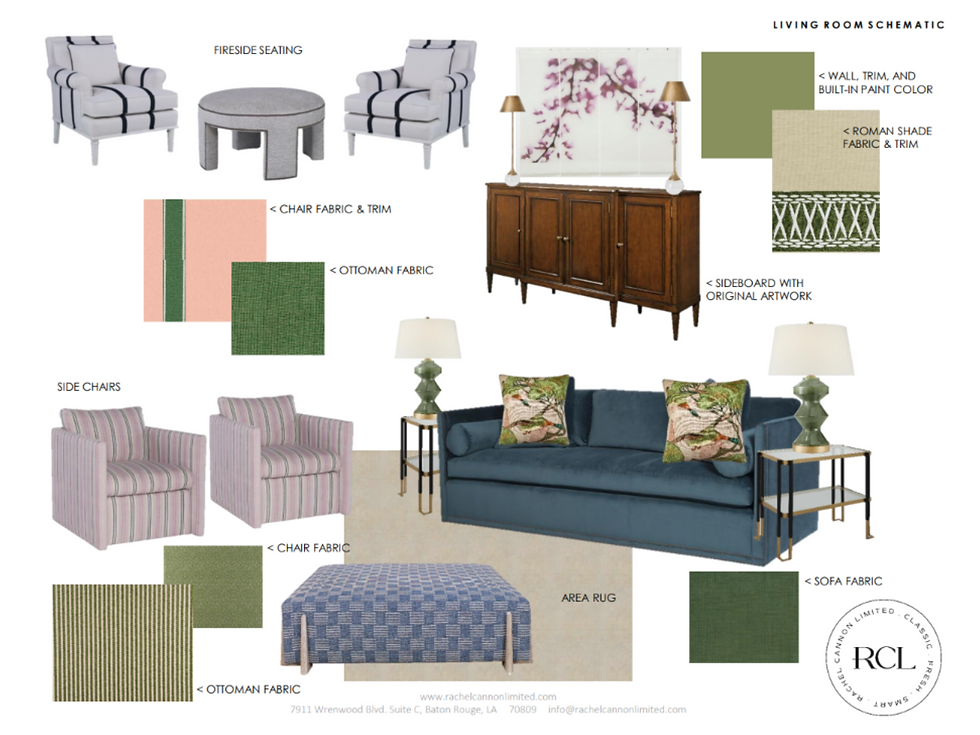 Rachel Cannon Limited Living Room Redesign