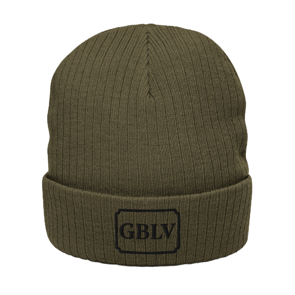 Recycled cuffed beanie GBLV Logo