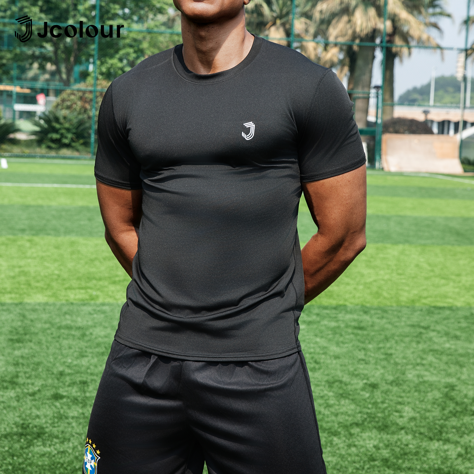 Men's Sports Shirt, Quick Dry Running Shirt, Breathable Football Shirt, Sports C