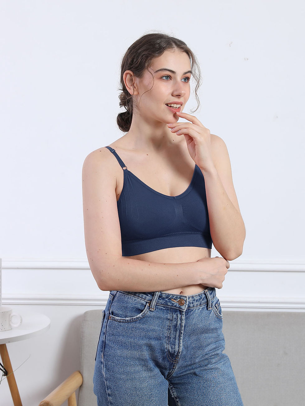 Miniatura: Women's Lingierie Women's Cropped Sexy Bras Women's Tops Free Shipping Sutia Wom