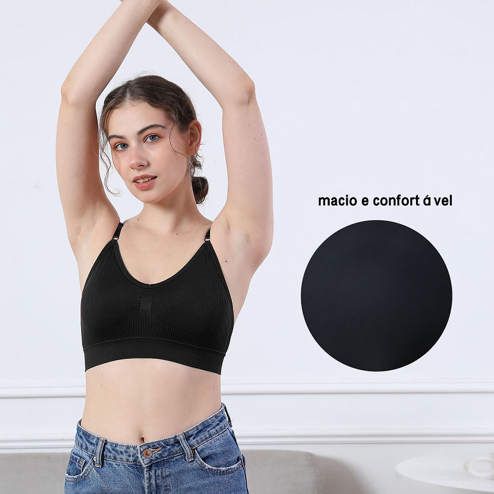 Miniatura: Women's Lingierie Women's Cropped Sexy Bras Women's Tops Free Shipping Sutia Wom