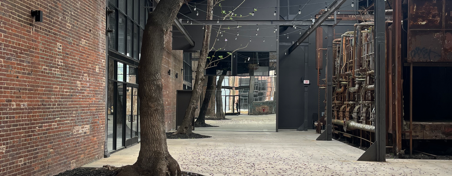 Internal atrium of building six
