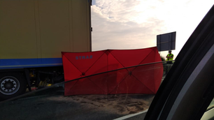 Śmiertelny wypadek na autostradzie A4