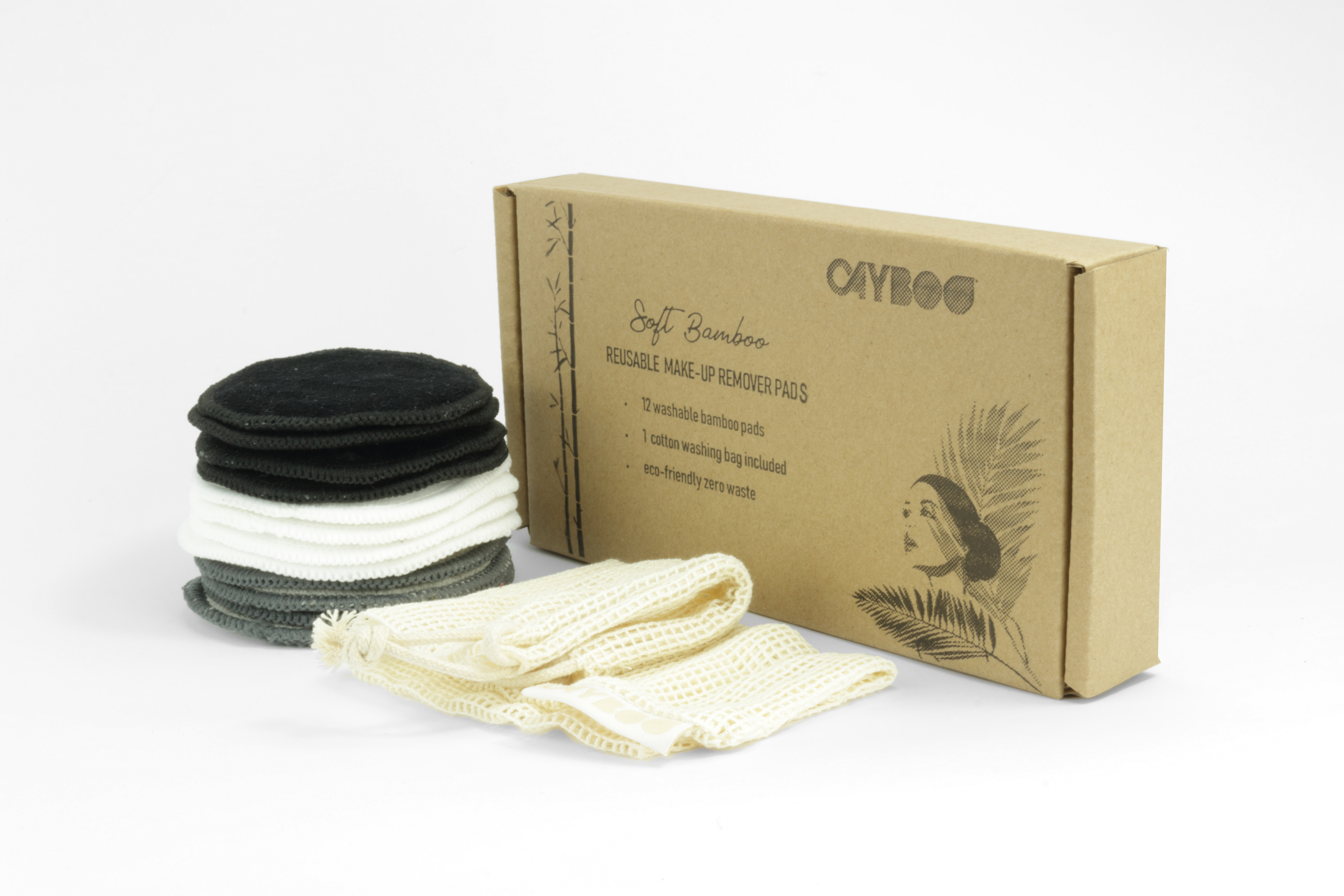 Bamboe make-up pads