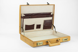 Bamboe attachékoffer
