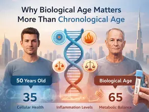 Тест на биологический возраст в Дубае: почему он важнее вашего реального возраста и как замедлить старение