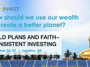 Bold Plans and Faith-Consistent Investing - mobilising the movement