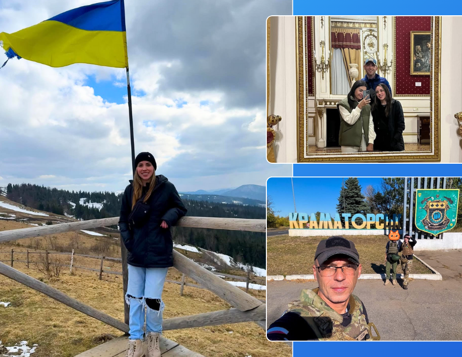 На фото волонтерка ENGin Мег в Україні