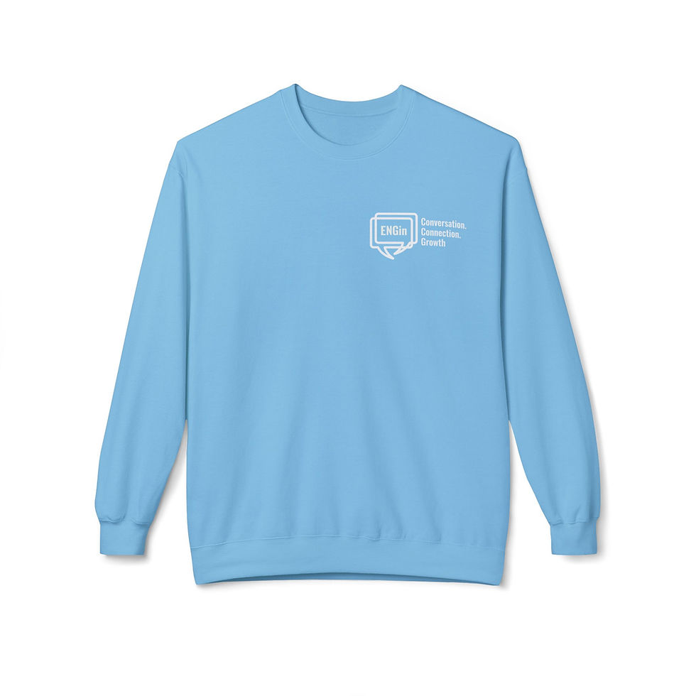 Thumbnail: Unisex Fleece Crewneck Sweatshirt | ENGin