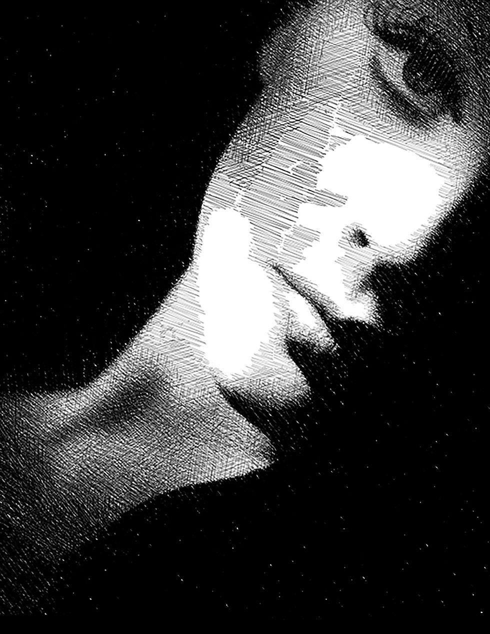 #21. Cross-Hatching.16-x 20